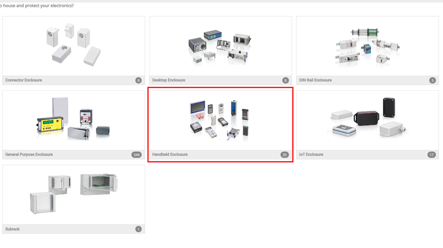 Enclosures After Filters Select Type