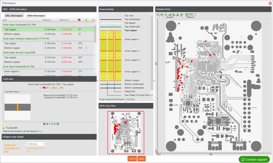 PCB Checker Opening Screen