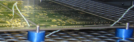 Correct placement of the sensor on the PCB